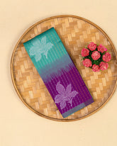 SC4402 - Litchi Silk With Zari Lines Along Body